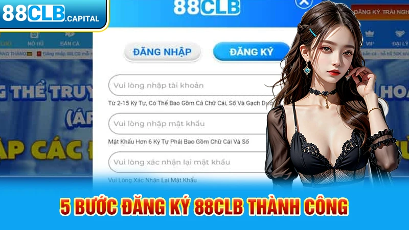 5 bước đăng ký 88CLB thành công 